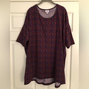 LuLaRoe, Irma Tunic, multi-colored, XL.